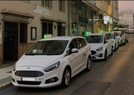 paradas de taxi en nerja
