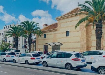 paradas de taxi en nerja
