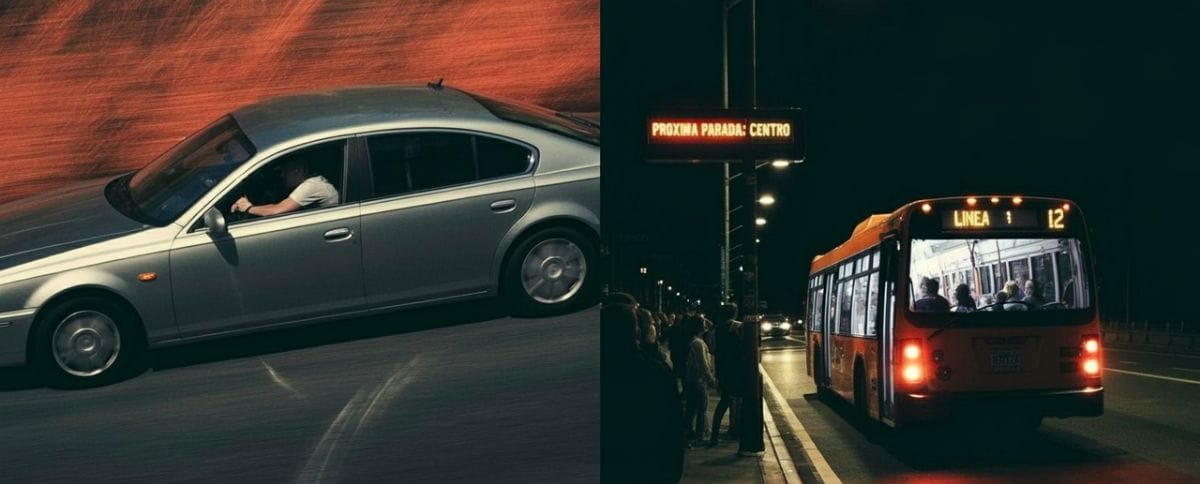 diferencias entre transfer y transporte público